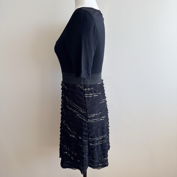 Black Ruffle Dress 2000s - Picture 4 of 7